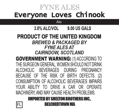 Everyone Loves Chinook label