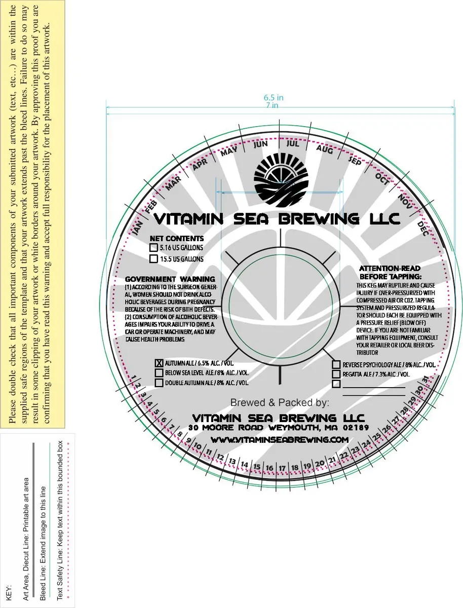 Autumn Ale — full label as filed with TTB