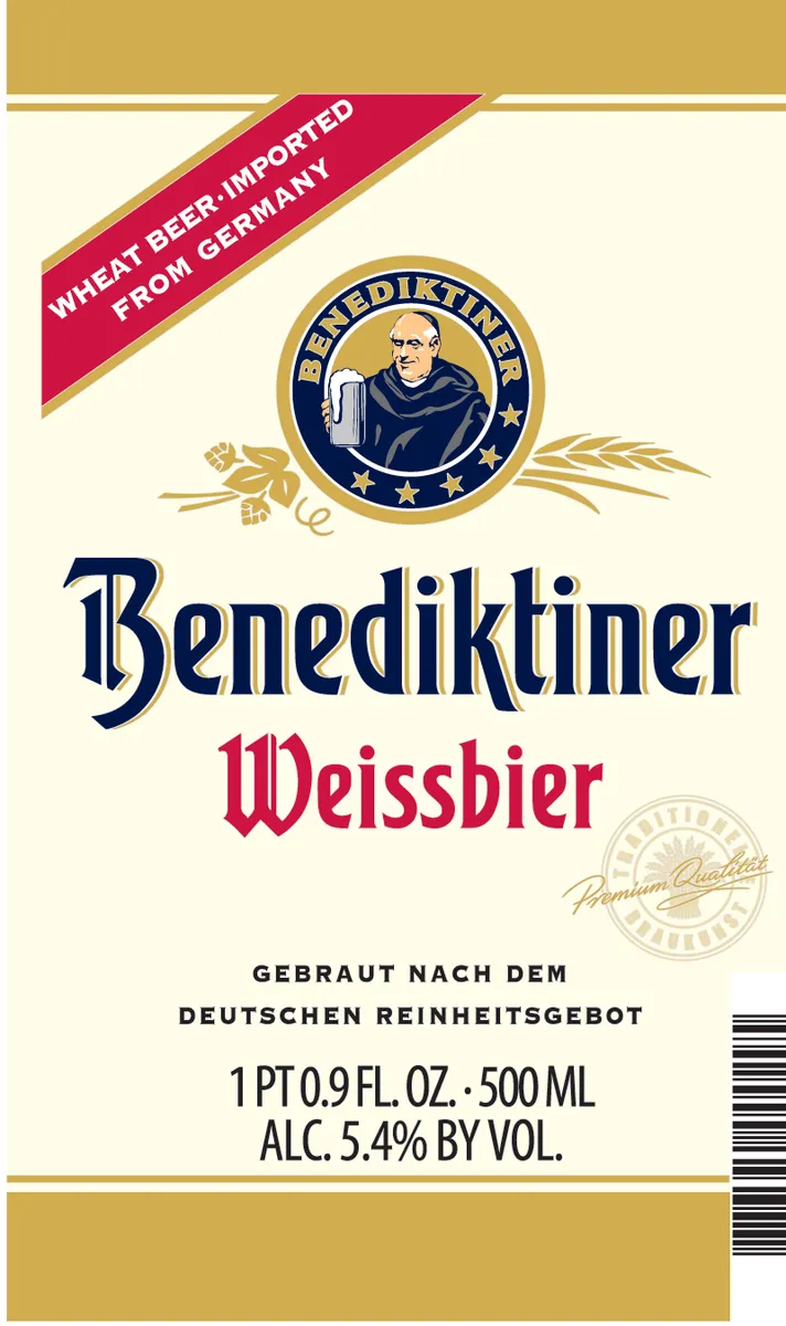 Weissbier — full label as filed with TTB