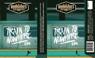 Train To Nowhere IPA label