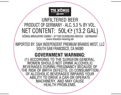 Th. König Zwickl label