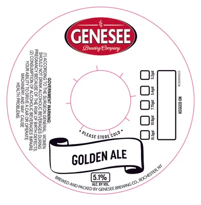 Golden Ale label