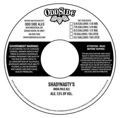 Shadynasty's label