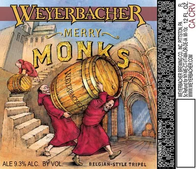Merry Monks label