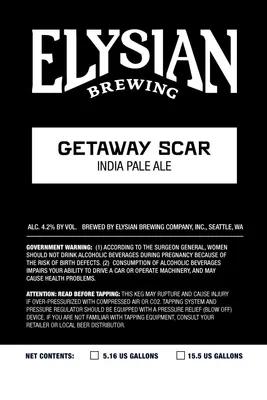 Getaway Scar label