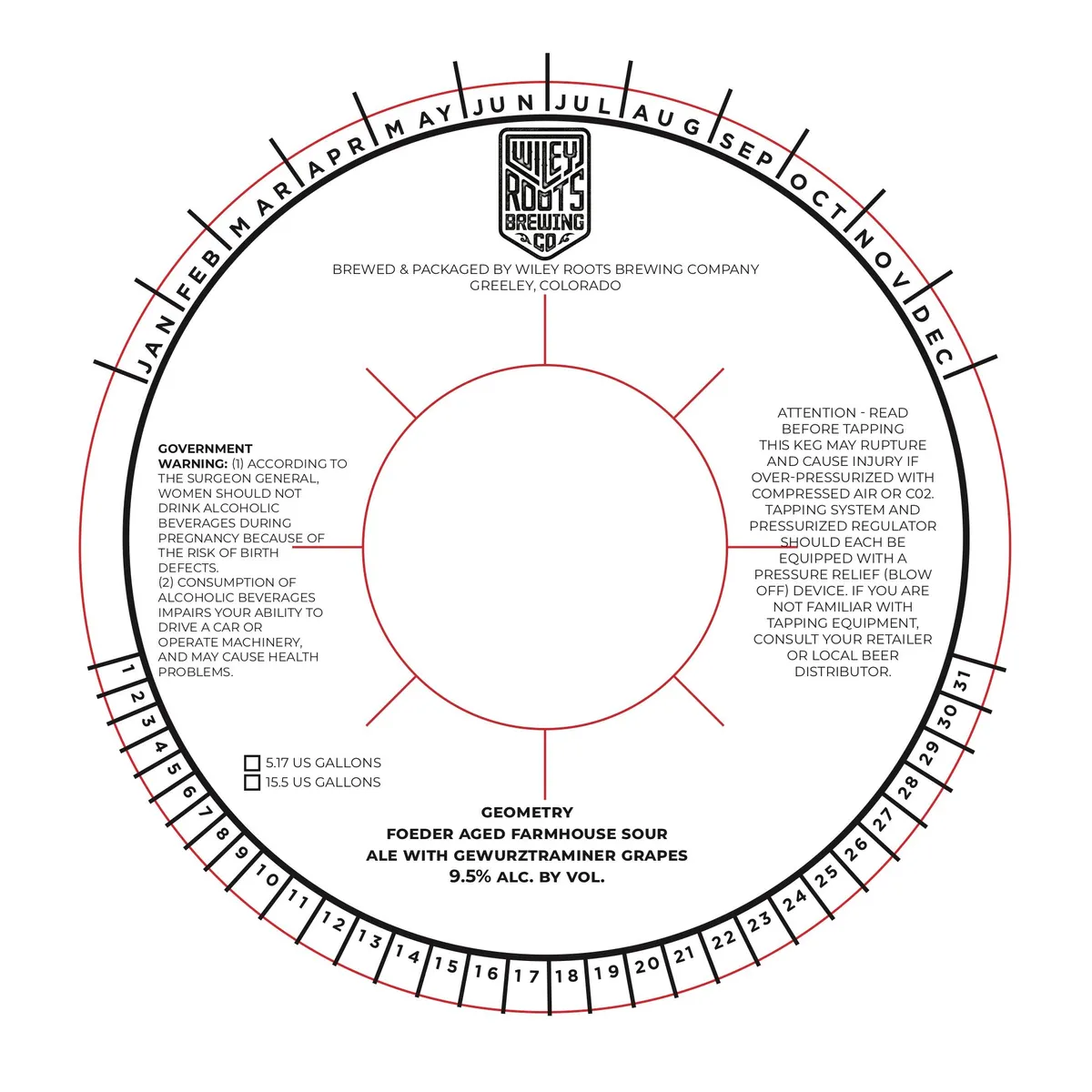 Geometry — full label as filed with TTB