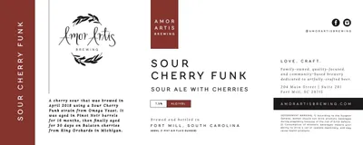 Sour Cherry Funk label