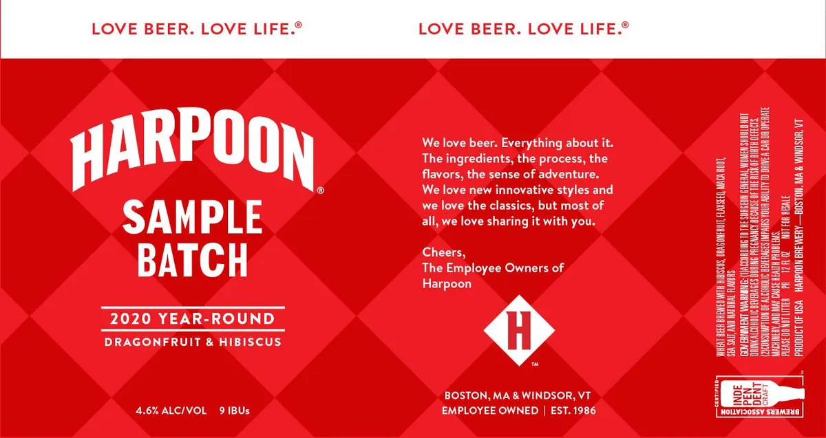Sample Batch — full label as filed with TTB