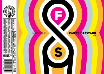 Party Forward label