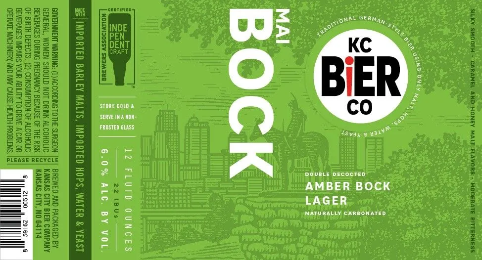 Maibock — full label as filed with TTB