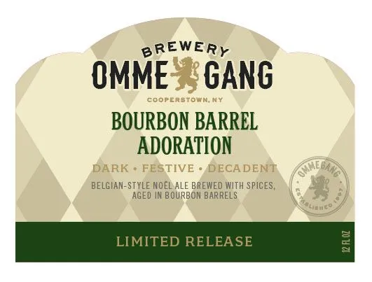 Bourbon Barrel Adoration — full label as filed with TTB