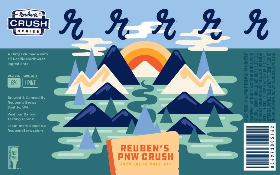 PNW Crush — full label as filed with TTB