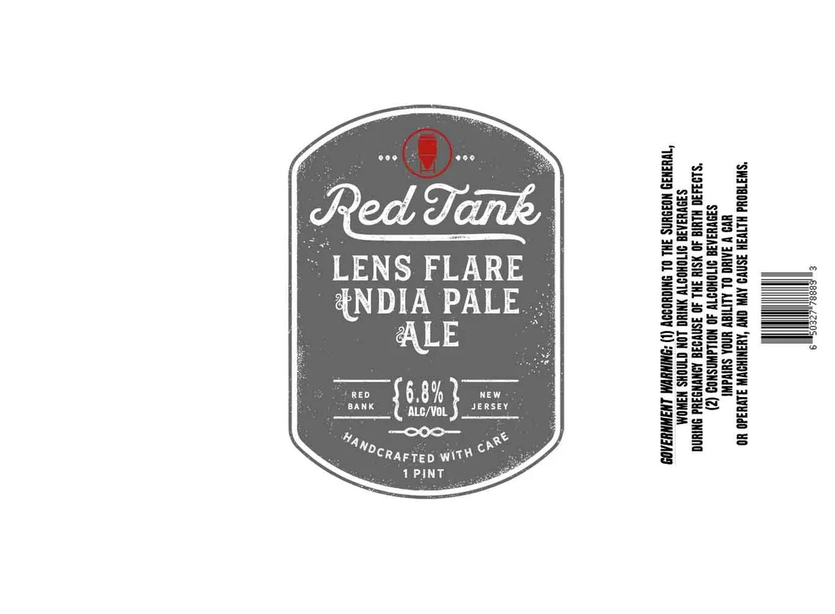 Lens Flare India Pale Ale — full label as filed with TTB