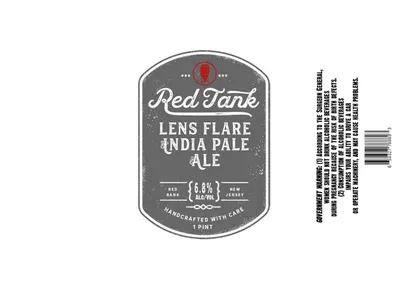Lens Flare India Pale Ale label