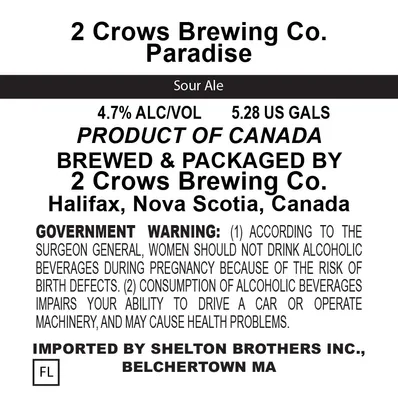 Paradise label