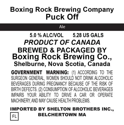 Puck Off label