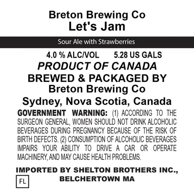 Let's Jam label