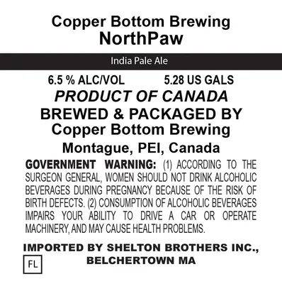 NorthPaw label
