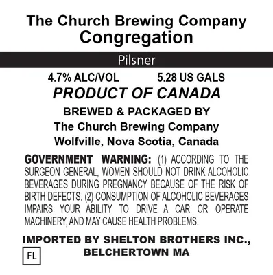 Congregation label