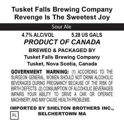 Revenge Is The Sweetest Joy label