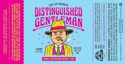 Distinguished Gentleman label
