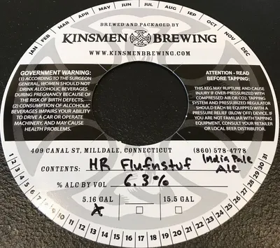 HR Flufnstuf label