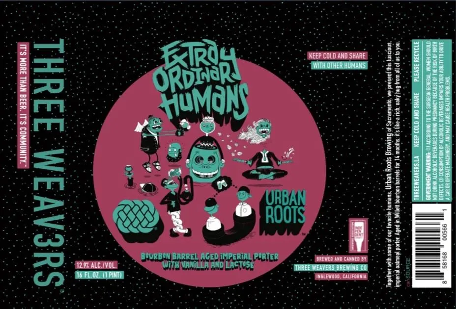 Extraordinary Humans — full label as filed with TTB