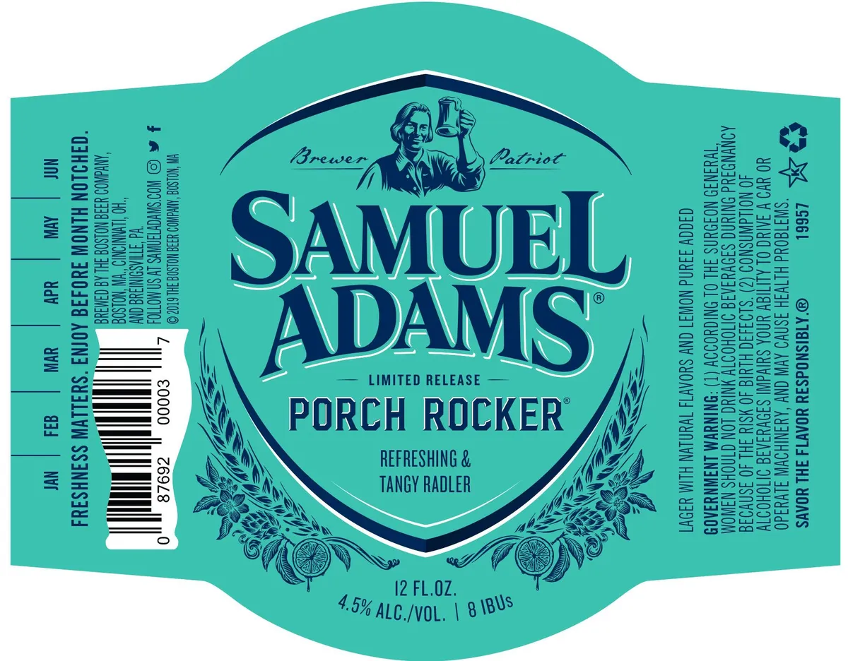 Porch Rocker label