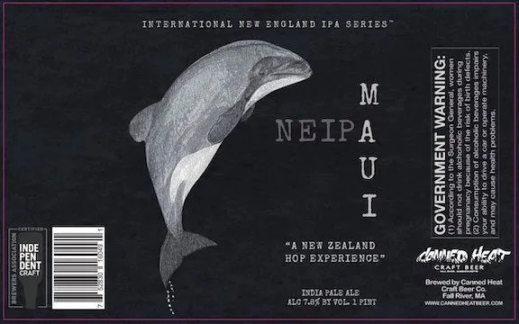 Maui NEIPA — full label as filed with TTB