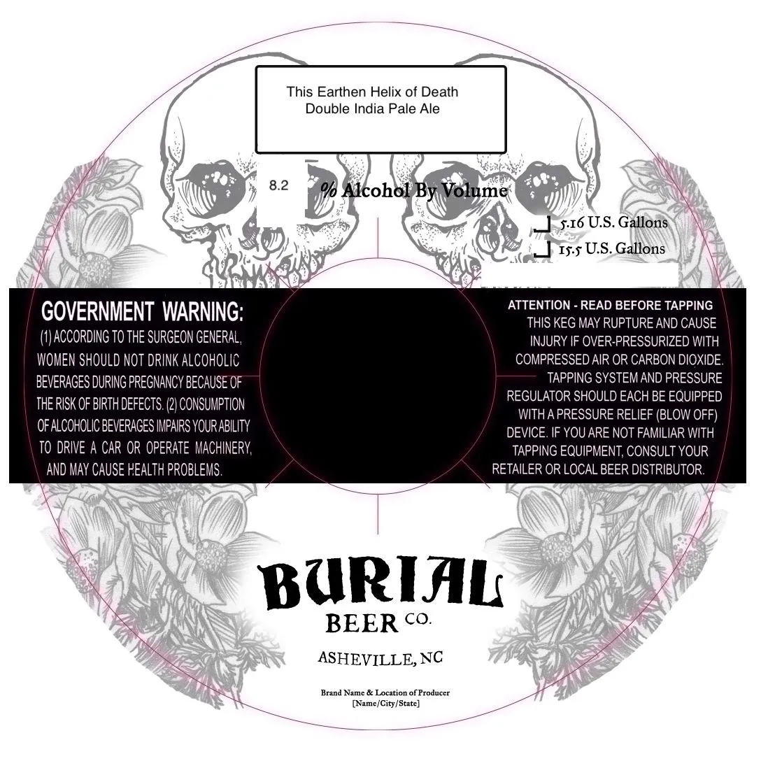 This Earthen Helix of Death label