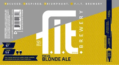 Focus Blonde Ale label