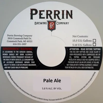 Pale Ale label