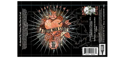 Heart of Ma Coffee Milk Stout label