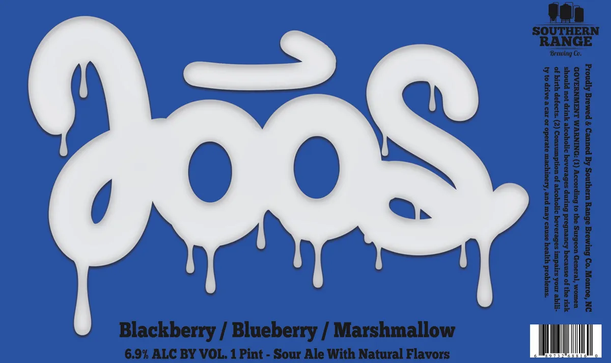 Joos - Blackberry/Blueberry/Marshmallow — full label as filed with TTB