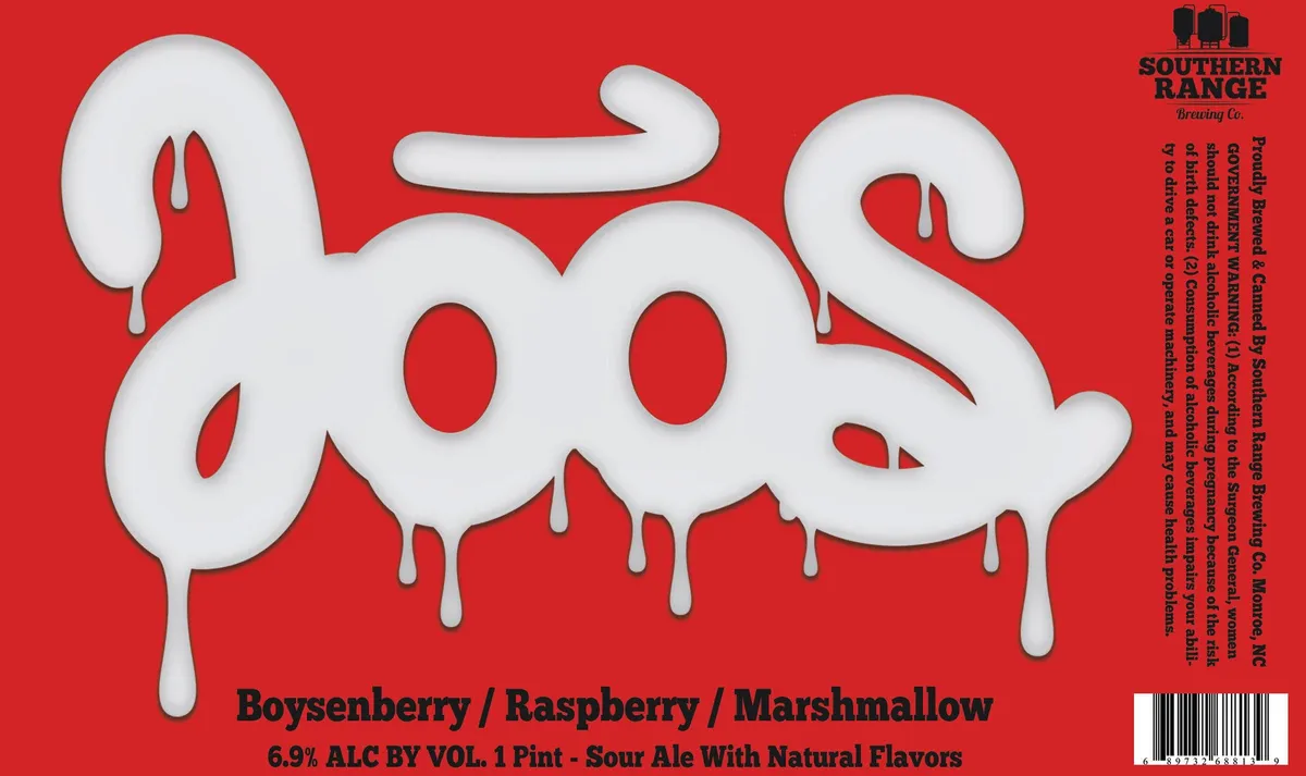 Joos - Boysenberry/Raspberry/Marshmallow — full label as filed with TTB