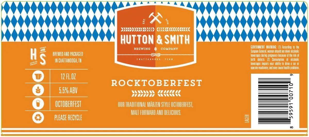 Rocktoberfest — full label as filed with TTB