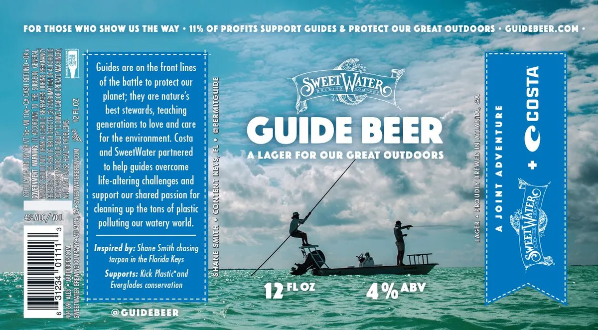 Guide Beer label