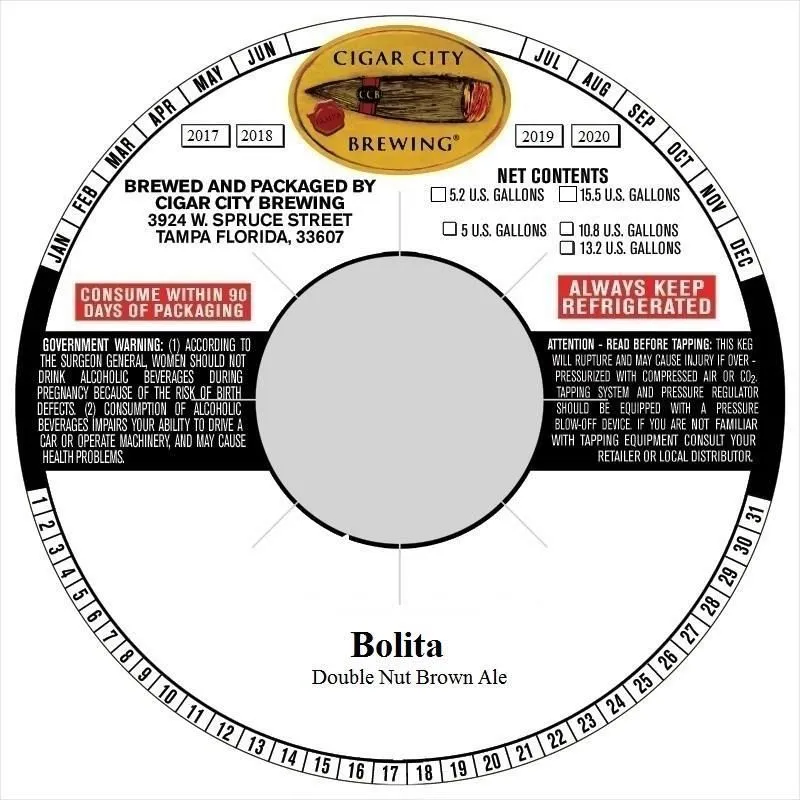 Bolita label