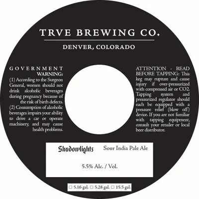 Shadowlights label