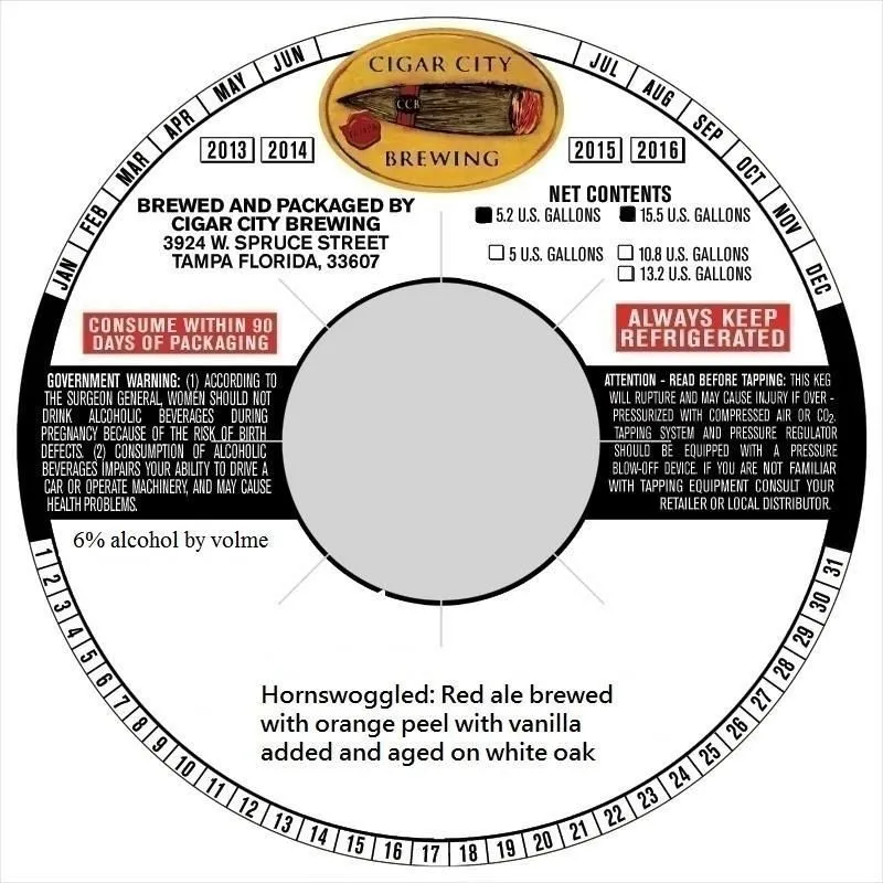 Hornswoggled label