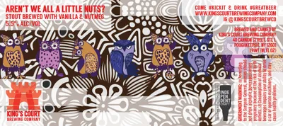 Aren't We All a Little Nuts? label
