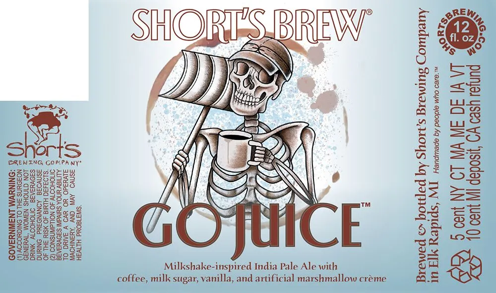 Go Juice — full label as filed with TTB