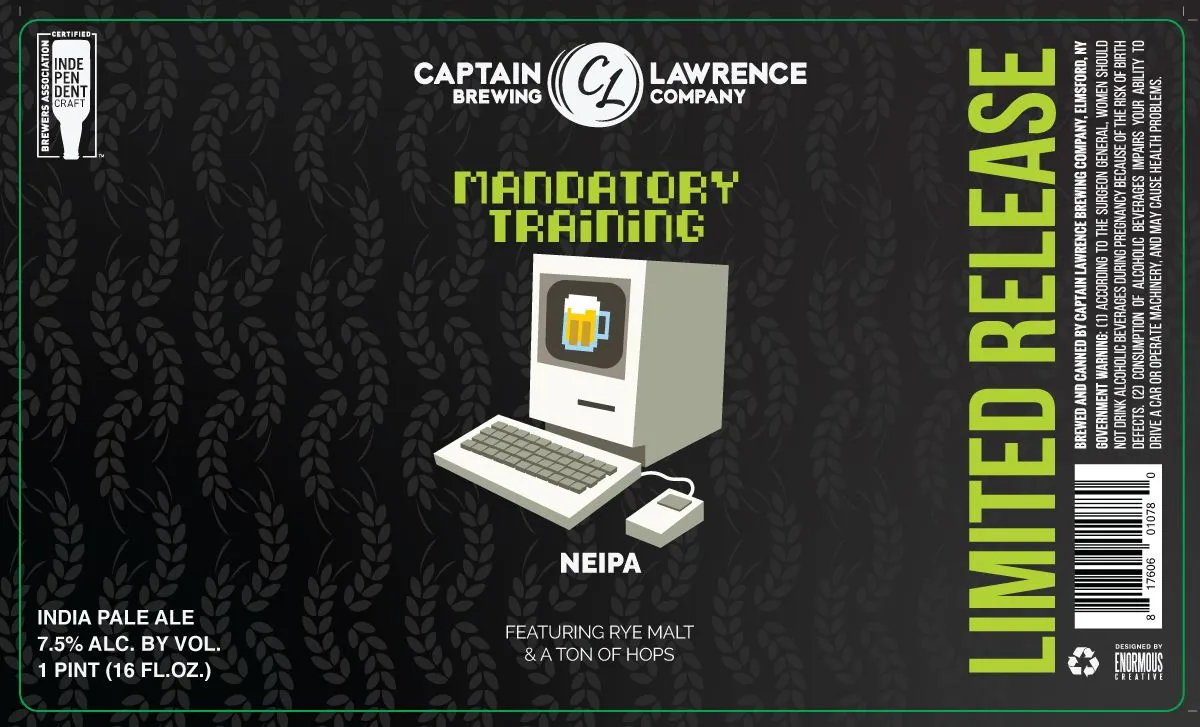Mandatory Training — full label as filed with TTB