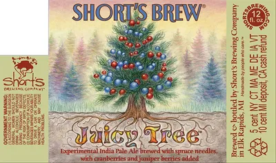 Juicy Tree label