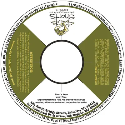 Juicy Tree label