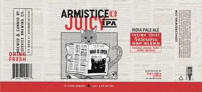 Armistice Juicy label