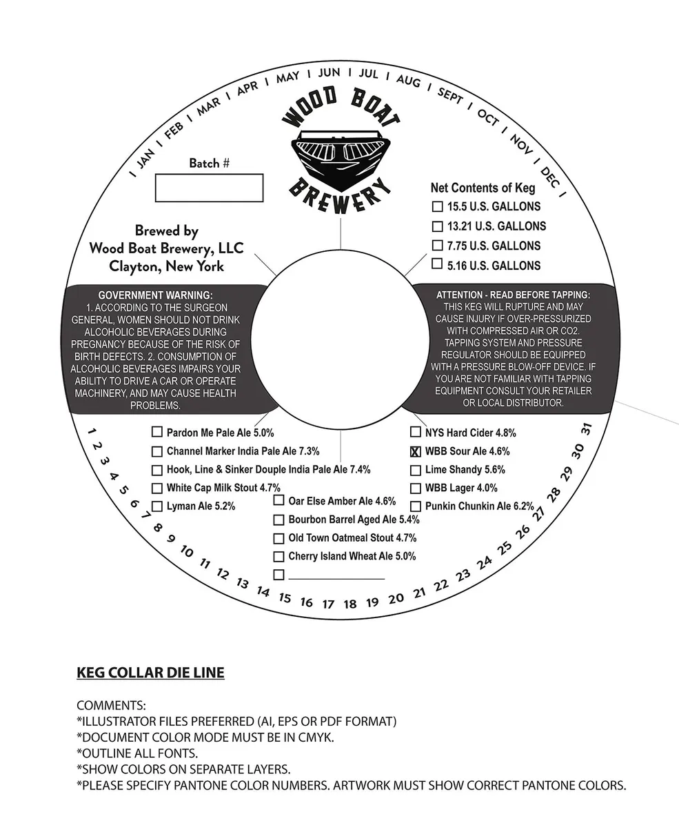 Wbb Sour Ale — full label as filed with TTB