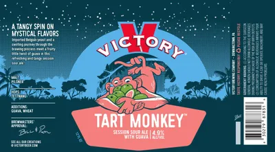 Tart Monkey label