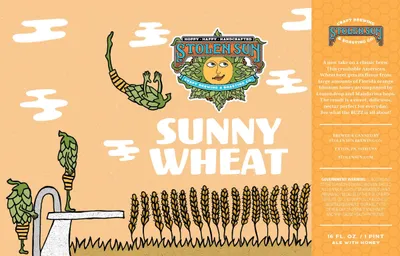 Sunny Wheat label