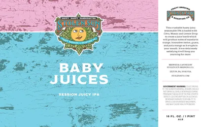 Baby Juices label